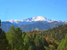 Visit Pikes Peak America's Mountain Colorado Springs drive to summit 14er Fourteener Hike Things to do Colorado Vacation